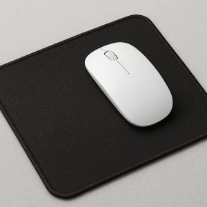 Small Travel Mouse Pad For Laptop Bags With Slim Portable Design And Non Slip Rubber Base